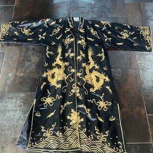 vintage embroidered 'dragon' tunic'